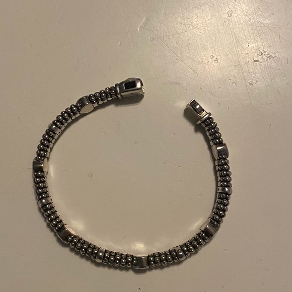 Lagos 6MM Childs Kinder Sterling Silver Bracelet - Picture 4 of 10